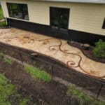 flagstone sidewalk cobblestone driveway