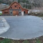 acid stain concrete tillamook