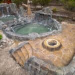 water feature waterfalls hardscaping northwest oregon