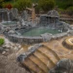 water feature waterfalls hardscaping northwest oregon