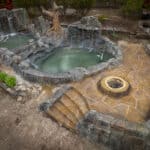 water feature waterfalls hardscaping northwest oregon