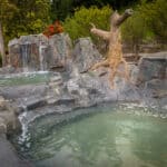 water feature waterfalls hardscaping northwest oregon