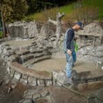 water feature waterfalls hardscaping northwest oregon