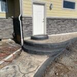 flagstone sidewalk cobblestone driveway