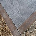 flagstone sidewalk cobblestone driveway