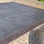 flagstone sidewalk cobblestone driveway