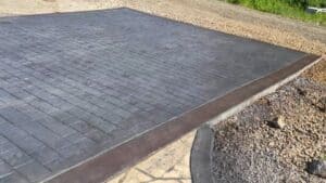 flagstone sidewalk cobblestone driveway