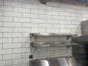 vertical overlay subway tile