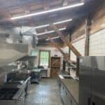 vertical overlay subway tile