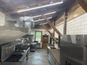 vertical overlay subway tile