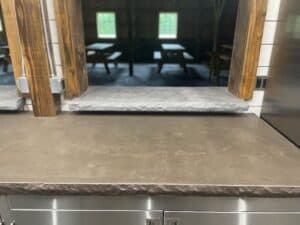 vertical overlay subway tile