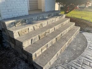 cover old concrete to make look new again