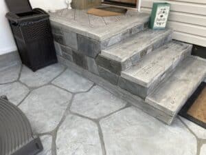 cover old concrete to make look new again