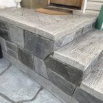 cover old concrete to make look new again