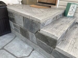 cover old concrete to make look new again