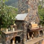 outdoor kitchen pizza oven northwest tillamook county