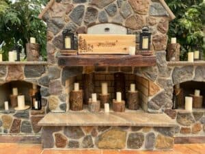 outdoor kitchen pizza oven northwest tillamook county