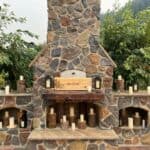 outdoor kitchen pizza oven northwest tillamook county