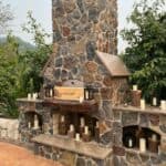 outdoor kitchen pizza oven northwest tillamook county