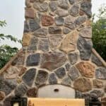 outdoor kitchen pizza oven northwest tillamook county