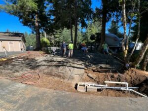 water feature waterfalls hardscaping northwest oregon