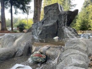 water feature waterfalls hardscaping northwest oregon