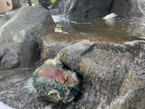 water feature waterfalls hardscaping northwest oregon