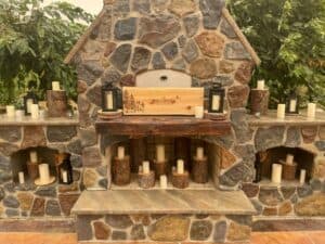 outdoor kitchen pizza oven northwest tillamook county