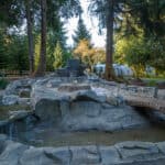 water feature waterfalls hardscaping northwest oregon