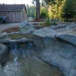 water feature waterfalls hardscaping northwest oregon