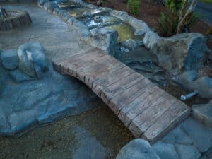 water feature waterfalls hardscaping northwest oregon