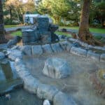 water feature waterfalls hardscaping northwest oregon
