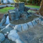 water feature waterfalls hardscaping northwest oregon