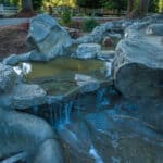 water feature waterfalls hardscaping northwest oregon