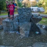 water feature waterfalls hardscaping northwest oregon