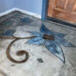 acid stain concrete overlay tillamook oregon