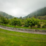 retaining wall random stone