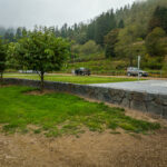 concrete patio dance floor hydrangea ranch