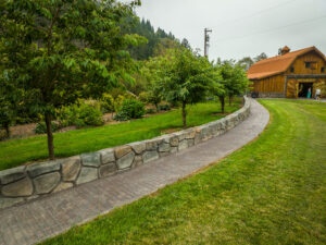 concrete patio dance floor hydrangea ranch