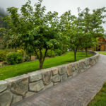 concrete patio dance floor hydrangea ranch