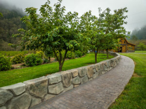 concrete patio dance floor hydrangea ranch