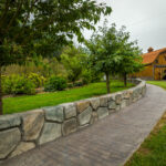 concrete patio dance floor hydrangea ranch