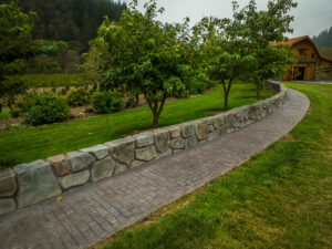 concrete patio dance floor hydrangea ranch