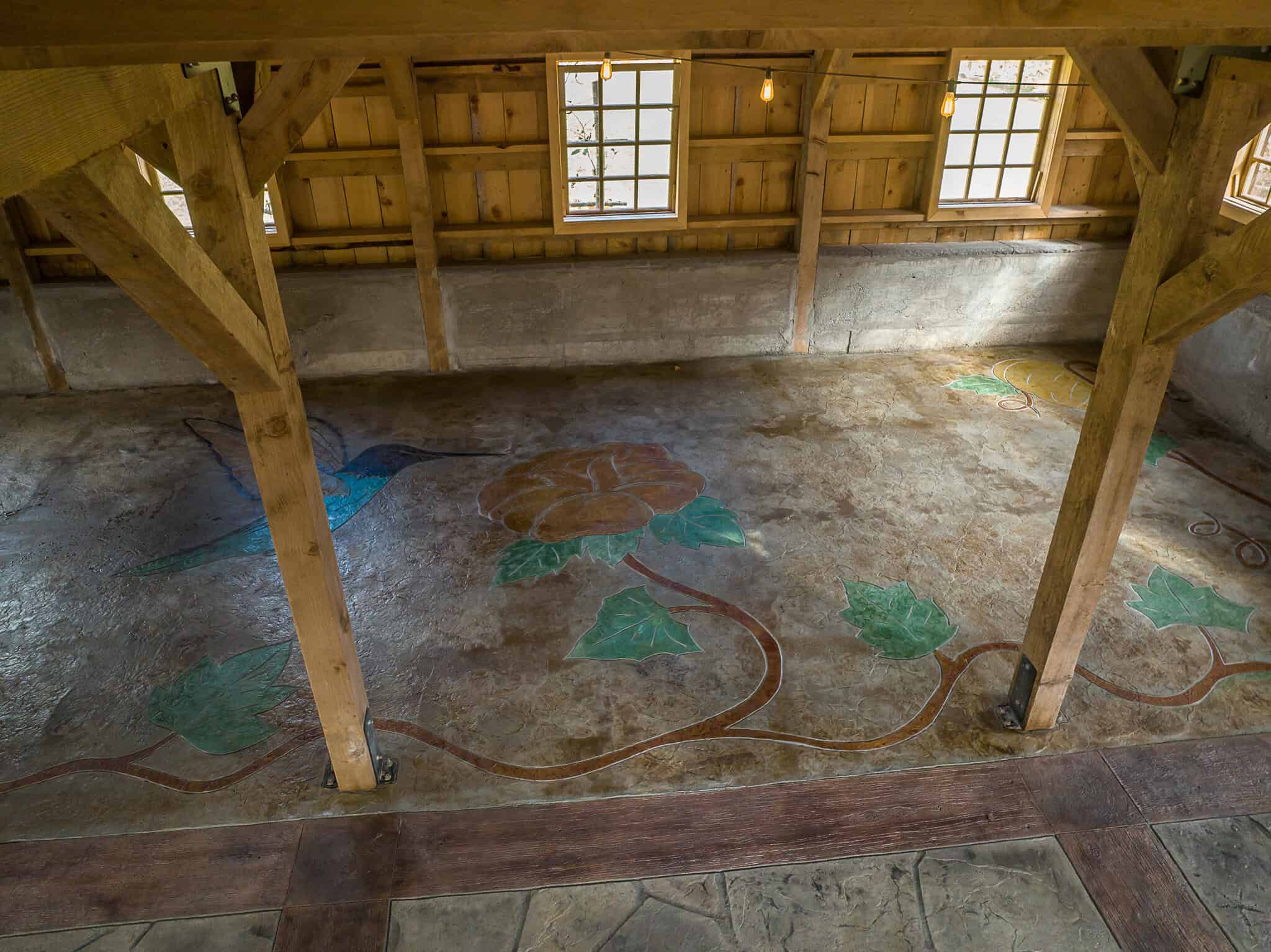 acid stain concrete northwest oregon