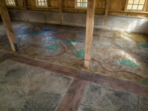 acid stain concrete northwest oregon