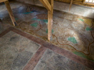 acid stain concrete northwest oregon