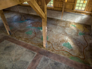 acid stain concrete northwest oregon
