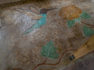 acid stain concrete northwest oregon
