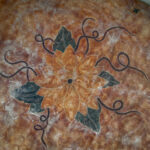 acid stain & engrave concrete design rockaway
