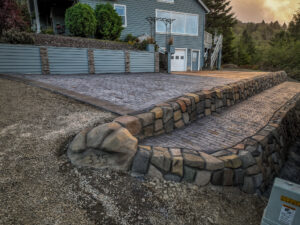 cobblestone concrete stamping tillamook oregon